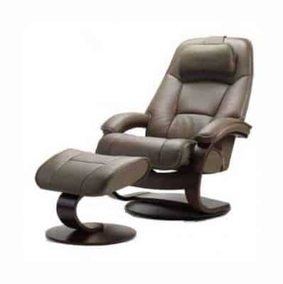Fjords Admiral Leather Recliner - C Base